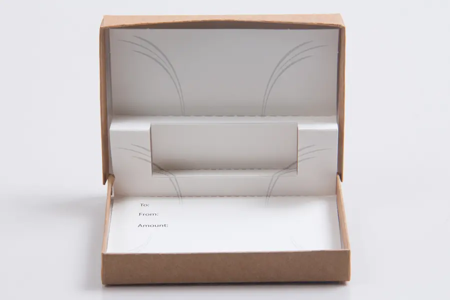 4-5/8L x 3-3/8W x 5/8H, Pop-Up Gift Card Boxes, Krafty Christmas