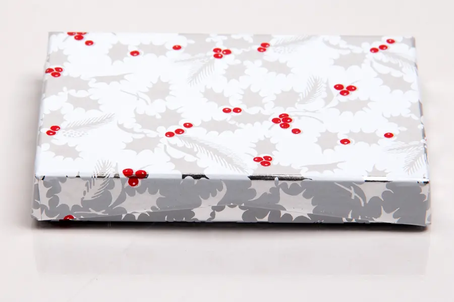 4-5/8L x 3-3/8W x 5/8H, Pop-Up Gift Card Boxes, Hollyberry