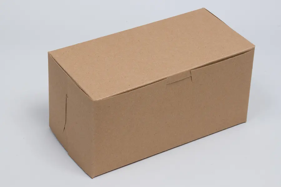 8L x 4W x 4H, Natural Kraft Bakery Boxes