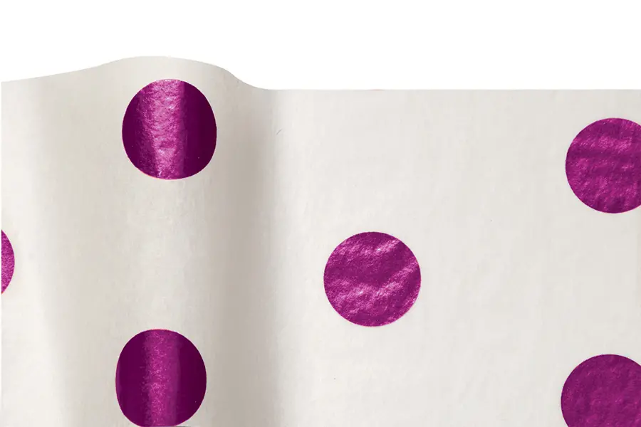 20W x 30L, Gemstone Sparkle Tissue Paper, Hot Pink Hotspot