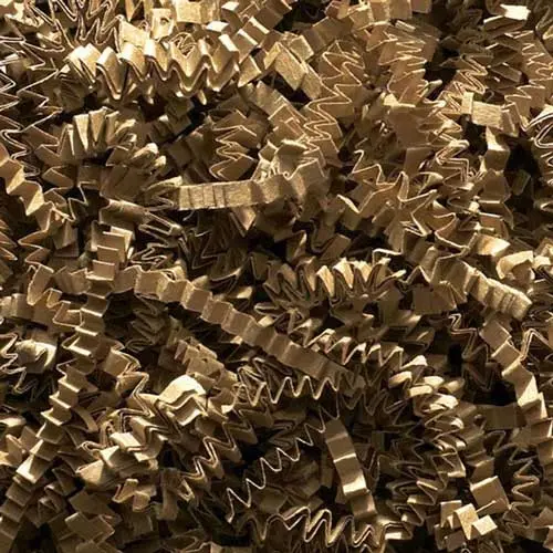 10 lbs, Eco Crinkle Shredded Paper, Kraft