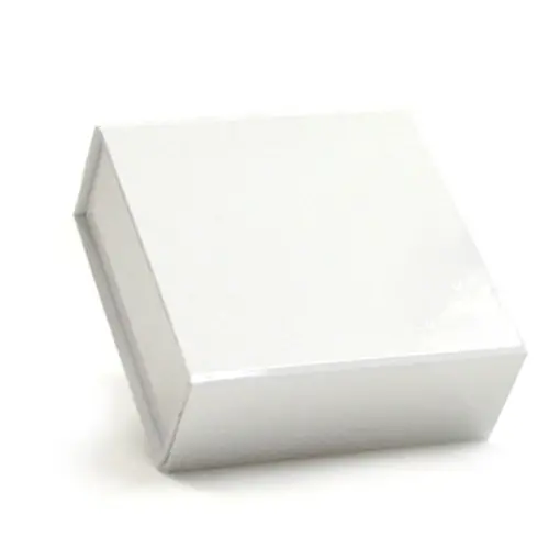 3-5/8L x 3-1/2W x 1-1/2H, Glossy Magnetic Gift Boxes, White Gloss