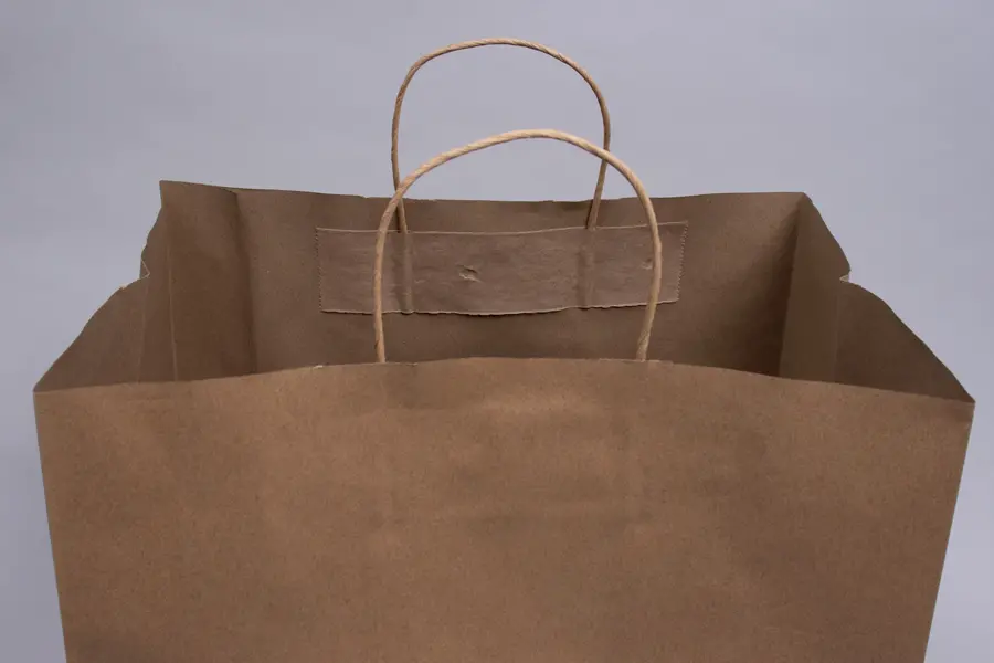 14W x 10D x 14-1/4H, Brown Kraft Paper Bags with Twisted Paper Handle