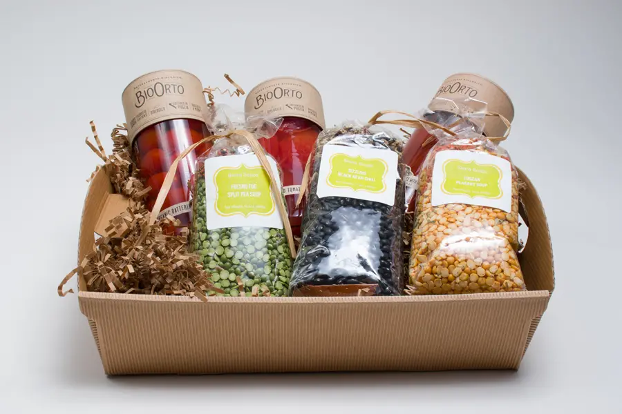 8-5/8W x 12-1/2L x 3-5/16H, E-Flute Market Trays, Natural Kraft