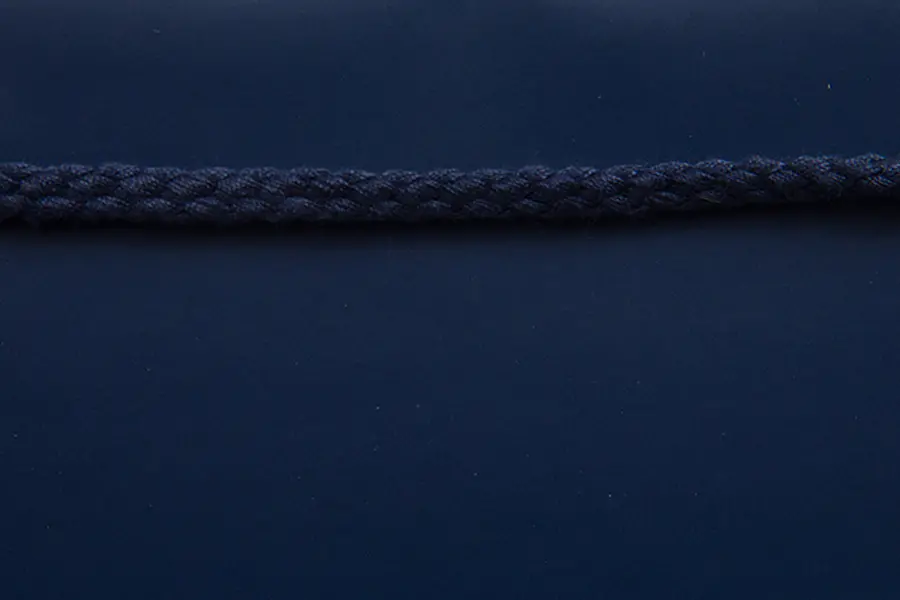 6W x 3-1/2D x 6-1/2H, Matte Eurotote Bags with Rope Handles, Matte Navy