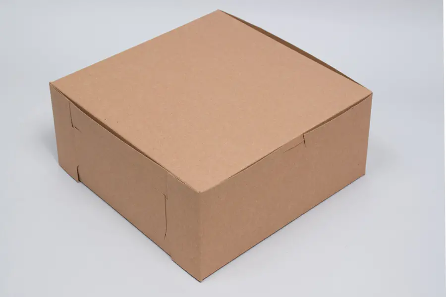 8L x 8W x 5H, Natural Kraft Bakery Boxes