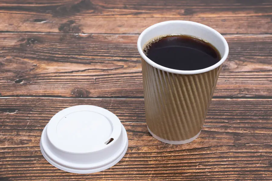 12 Ounce, Natural Kraft Insulated Ripple Paper Cups
