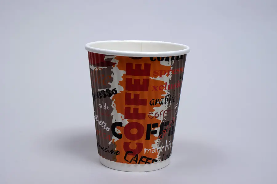 Insulated Ripple Cups and Lids, Coffee Ripple