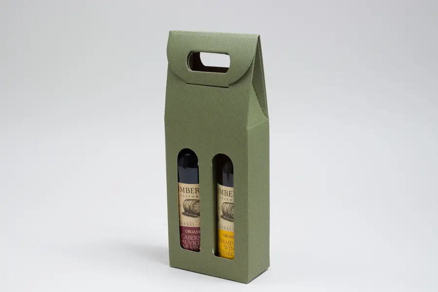 2-1/4W x 4-1/4L x 12H, Seta Italian Colored Olive Oil & Vinegar Carriers, Sage Groove