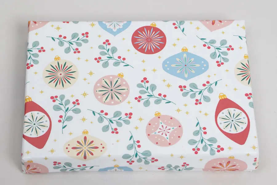 4-5/8L x 3-3/8W x 5/8H, Pop-Up Gift Card Boxes, Grandma's Ornaments