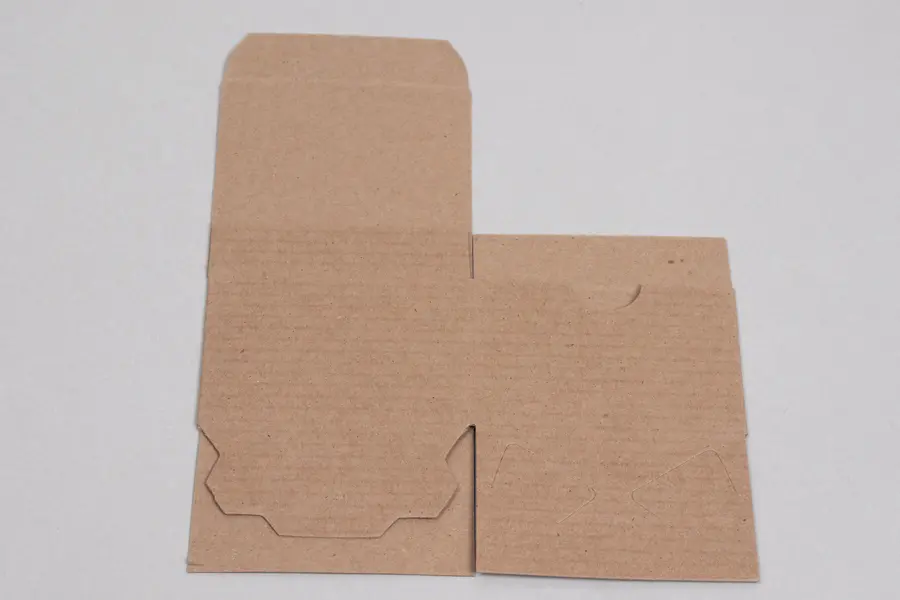 3L x 3W x 2H, Ohio Valley Recycled Gift Boxes, Kraft Pinstripe