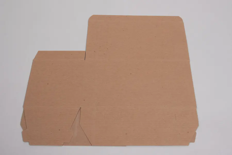 4-1/2L x 9W x 4-1/2H, Ohio Valley Natural Kraft Pinstripe Tuck-Top Gift Boxes