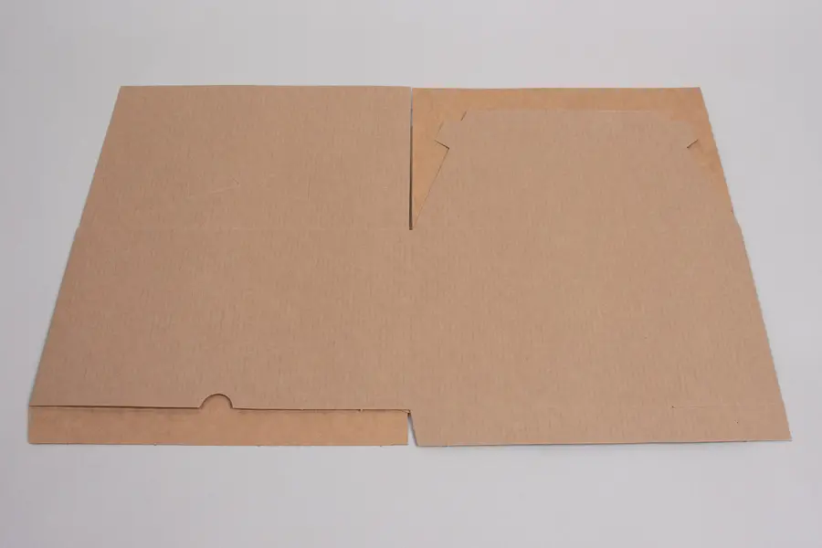 10L x 10W x 6H, Ohio Valley Natural Kraft Pinstripe Tuck-Top Gift Boxes