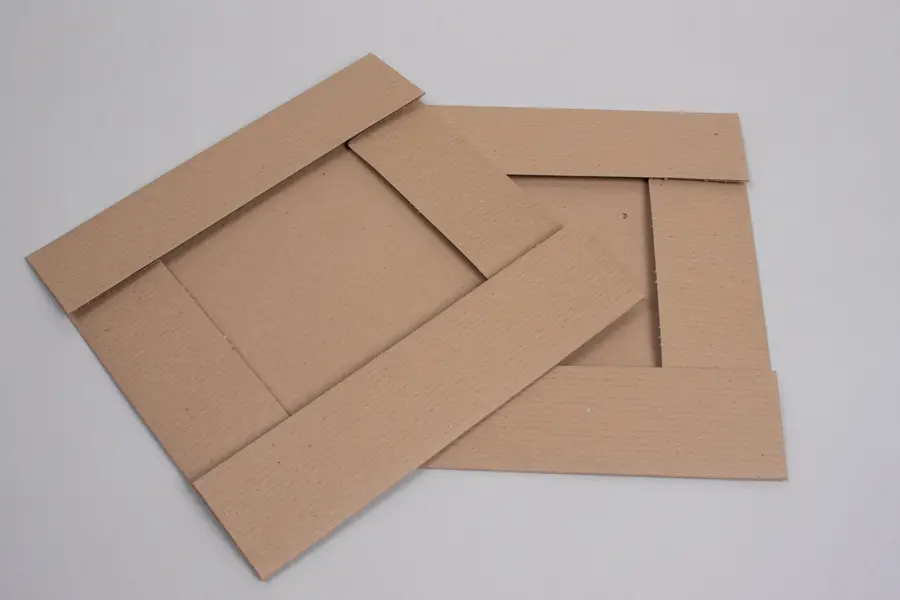 10-1/2L x 10-1/2W x 2-1/2H, Ohio Valley Recycled Gift Boxes, Kraft Pinstripe
