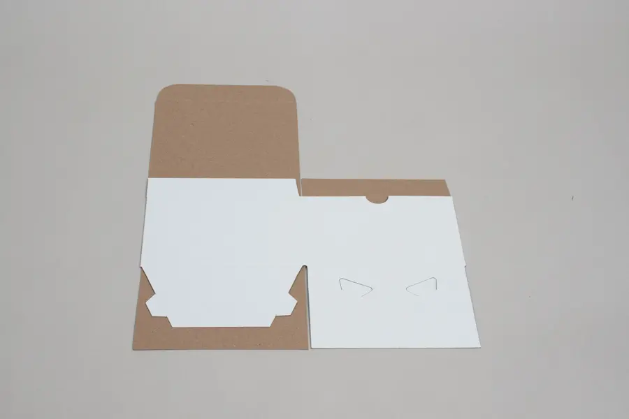 5L x 5W x 3H, Ohio Valley Natural White Gloss Tuck-Top Gift Boxes
