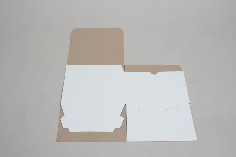 8L x 8W x 3-1/2H, Ohio Valley Natural White Gloss Tuck-Top Gift Boxes