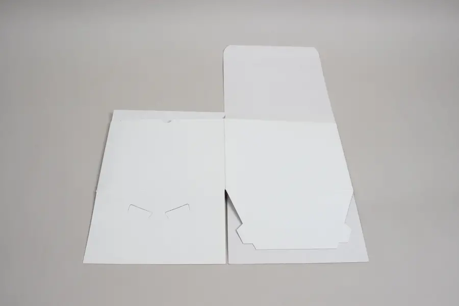 8L x 8W x 6H, Ohio Valley Natural White Gloss Tuck-Top Gift Boxes