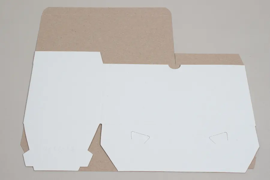 4-1/2L x 9W x 4-1/2H, Ohio Valley Natural White Gloss Tuck-Top Gift Boxes