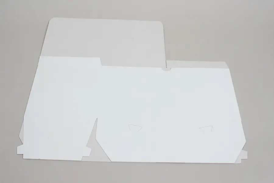 6L x 12W x 6H, Ohio Valley Natural White Gloss Tuck-Top Gift Boxes