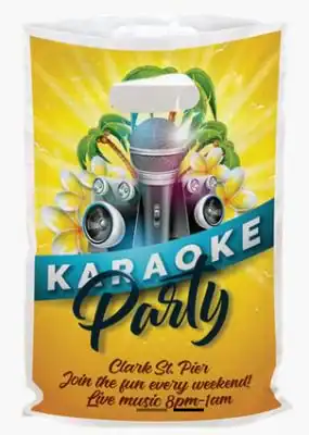 6W x 9L, Quick Print 100+ Full Color Die Cut White Bags