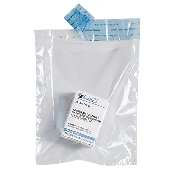 6W x 6L, 2 Mil Tamper Evident Bags