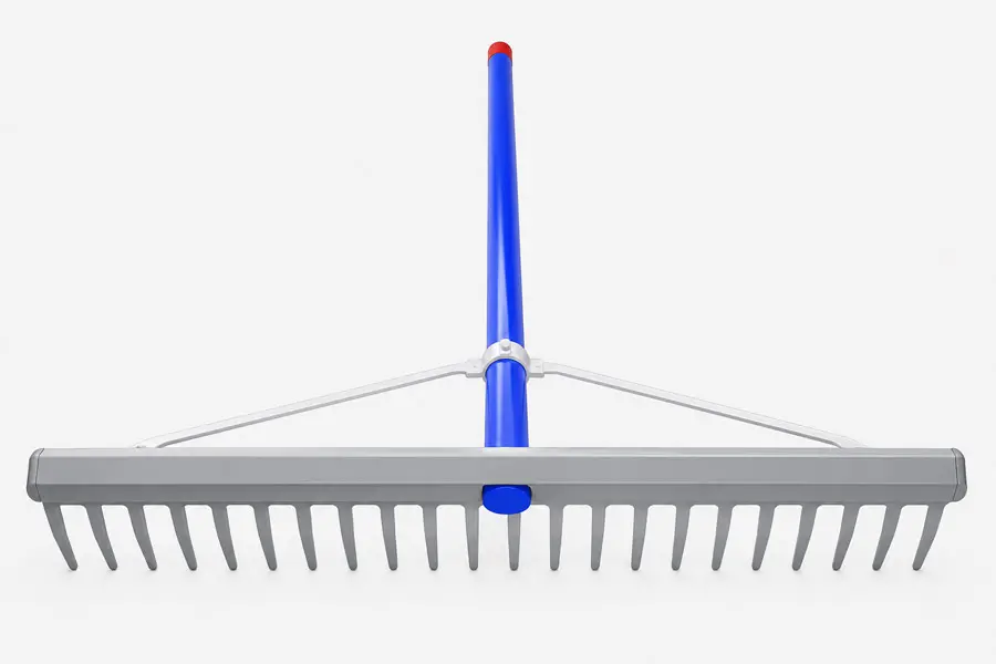 30" Head Aluminum Landscape Rake