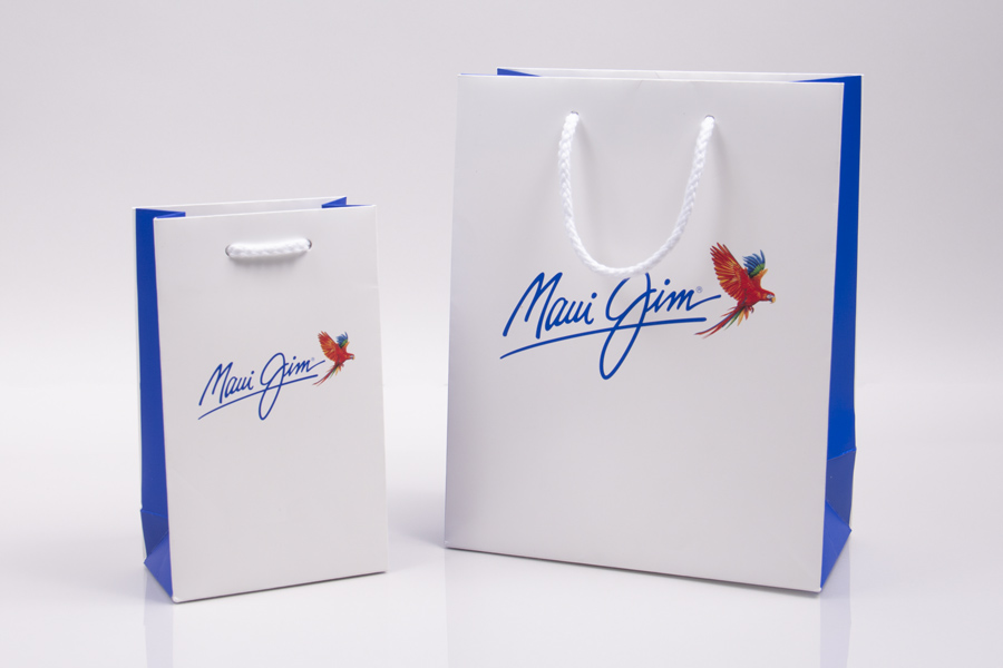 Custom Eurotote - Maui Jim Paper Bag