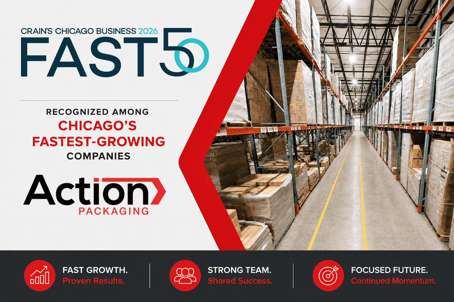 Action Packaging Named to Crain’s Fast 50 List for 2026