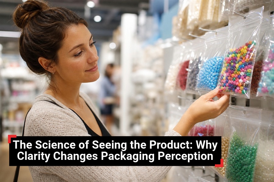 The Science of Seeing the Product: Why Clarity Changes Packaging Perception