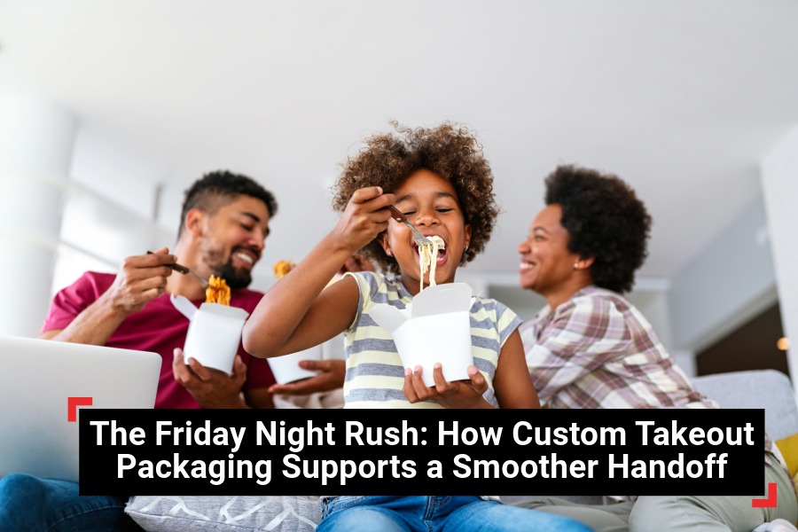 The Friday Night Rush: How Custom Takeout Packaging Supports a Smoother Handoff