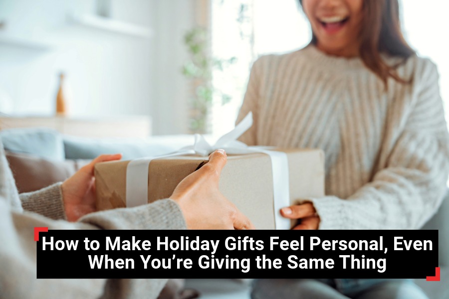 How to Make Holiday Gifts Feel Personal, Even When You’re Giving the Same Thing