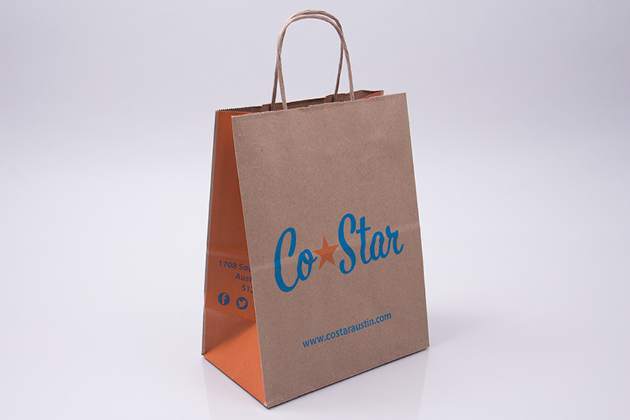 Custom printed shopping bag for CoStar