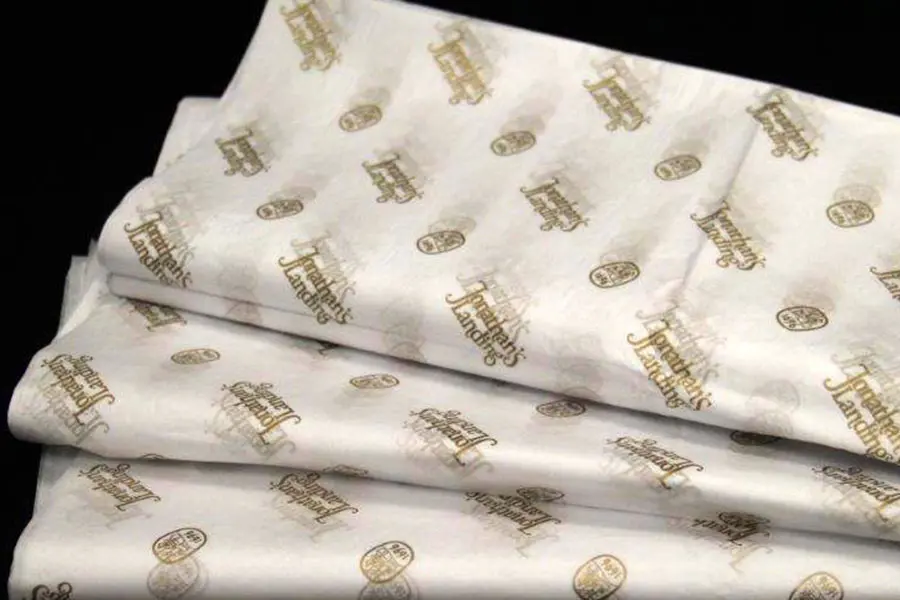 Custom Printed Tissue Paper - Jonathans Landing