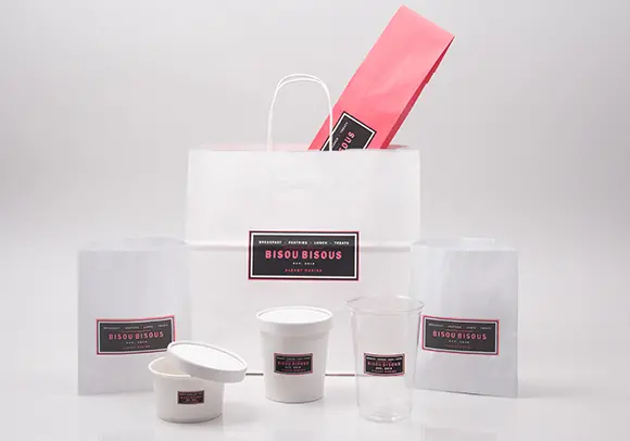 branded restaurant packaging for takeout