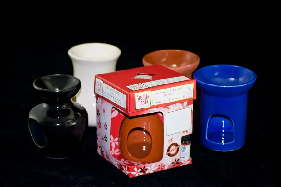 Custom Ink Printed prodcut Boxes with Custom Insert - Aromaland