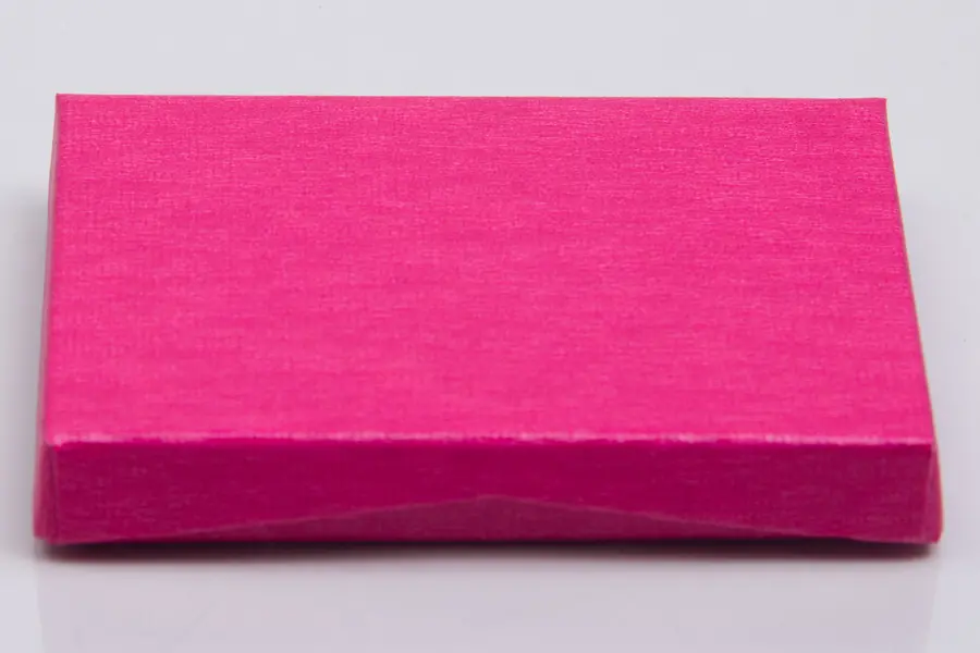4-5/8L x 3-3/8W x 5/8H, Pop-Up Gift Card Boxes, Pink Rib