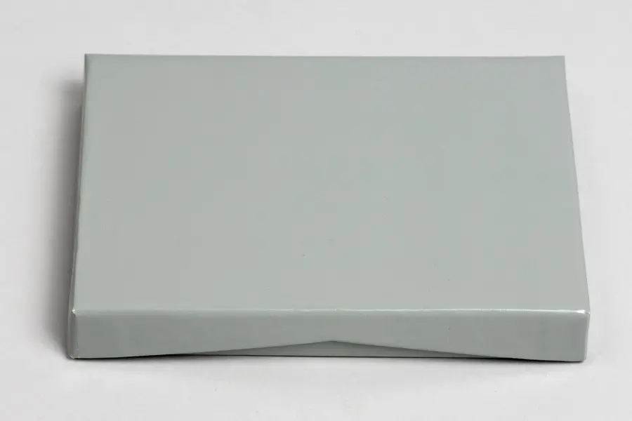 4-5/8L x 3-3/8W x 5/8H, Pop-Up Gift Card Boxes, Battleship Grey