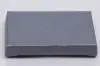 4-5/8L x 3-3/8W x 5/8H, Flip-Boxes Gift Card Boxes - Plastic Insert, Slate Rib