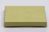 4-5/8L x 3-3/8W x 5/8H, Flip-Boxes Gift Card Boxes - Plastic Insert, Citrine Rib