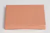 4-5/8L x 3-3/8W x 5/8H, Flip-Boxes Gift Card Boxes - Plastic Insert, Brushed Rose Gold