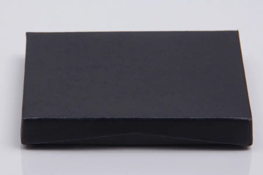 4-5/8L x 3-3/8W x 5/8H, Pop-Up Gift Card Boxes, Black Matte