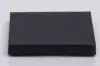 4-5/8L x 3-3/8W x 5/8H, Flip-Boxes Gift Card Boxes - Plastic Insert, Black Matte