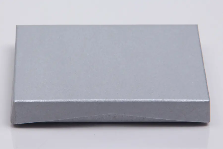 4-5/8L x 3-3/8W x 5/8H, Pop-Up Gift Card Boxes, Silver Matte, Pop-Up Insert
