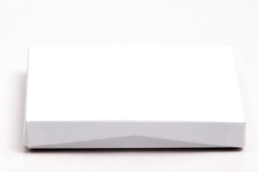 4-5/8L x 3-3/8W x 5/8H, Pop-Up Gift Card Boxes, Tuxedo White Soft Touch