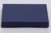 4-5/8L x 3-3/8W x 5/8H, Flip-Boxes Gift Card Boxes - Plastic Insert, Navy Matte