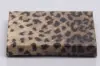 4-5/8L x 3-3/8W x 5/8H, Flip-Boxes Gift Card Boxes - Plastic Insert, Leopard Print