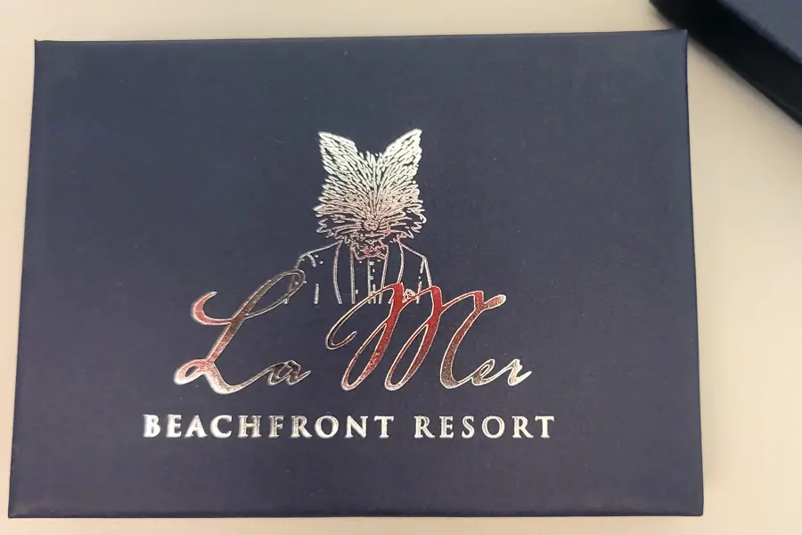 Custom Printed Hot Stamp Giftcard Box