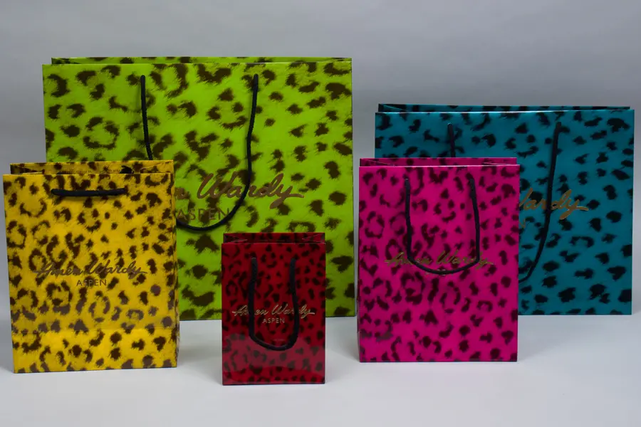 Custom Digitally Printed Eurotote Propgram - Amen Wardy Leopard