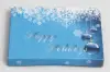 4-5/8L x 3-3/8W x 5/8H, Pop-Up Gift Card Boxes, Blue Holiday