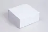 6L x 6W x 2-3/4H, Scratch Resistant Matte Finish Magnetic Boxes, Matte White